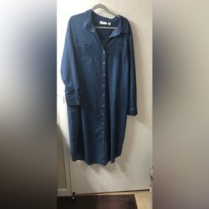Belle by Kim Gravel Denim Dress XL
